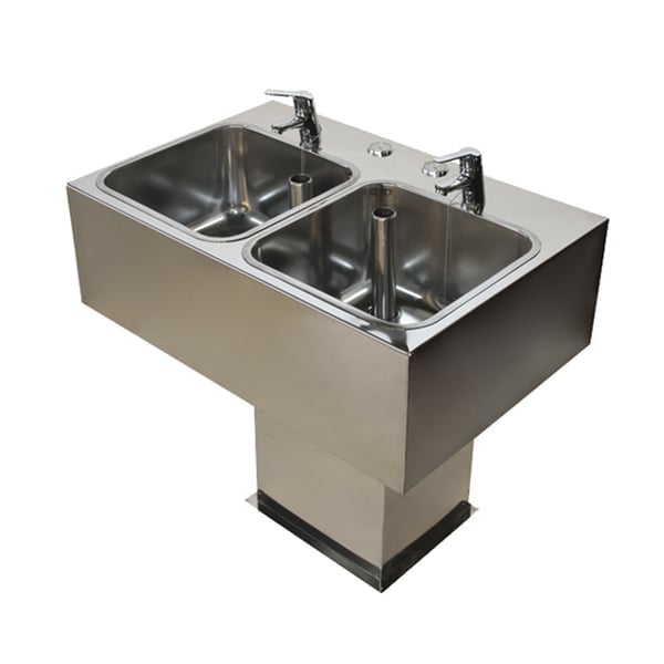 Banhos de contraste extremidades superiores com termómetro